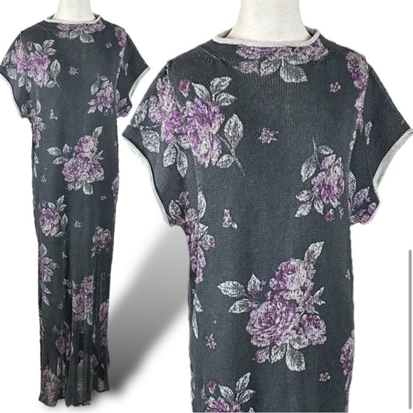Free People Purple Floral Maxi Dress - Picture 3 of 5
